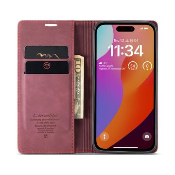iPhone 16 Pro Max Caseme 013 Series Pung - Vinrød