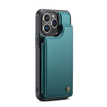 iPhone 16 Pro Max Caseme C22-etui RFID-kortpung - grøn