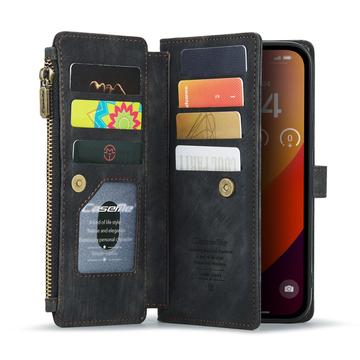iPhone 16 Pro Max Caseme C30 Multifunktionel Pung - Sort