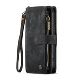 iPhone 16 Pro Max Caseme C30 Multifunktionel Pung - Sort