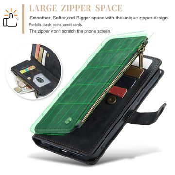 iPhone 16 Pro Max Caseme C30 Multifunktionel Pung - Sort