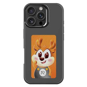 iPhone 16 Pro Max DIY E-InkCase NFC-etui - sort