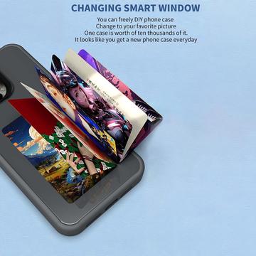 iPhone 16 Pro Max DIY E-InkCase NFC-etui - hvid