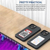 iPhone 16 Pro Max DIY E-InkCase NFC-etui - hvid