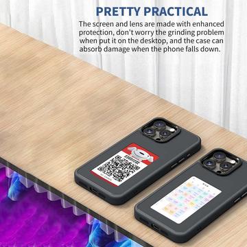 iPhone 16 Pro Max DIY E-InkCase NFC-etui - hvid
