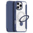 iPhone 16 Pro Max Dux Ducis Skin X Pro Magnetisk Flip Cover - Blå