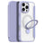 iPhone 16 Pro Max Dux Ducis Skin X Pro Magnetisk Flip Cover - Lilla