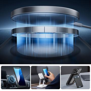 iPhone 16 Pro Max ESR HaloLock MagSafe Classic Pro-sæt - frostet sort