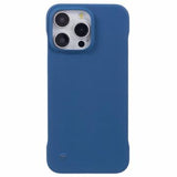 iPhone 16 Pro Max Plastik Cover Uden Sider - Blå