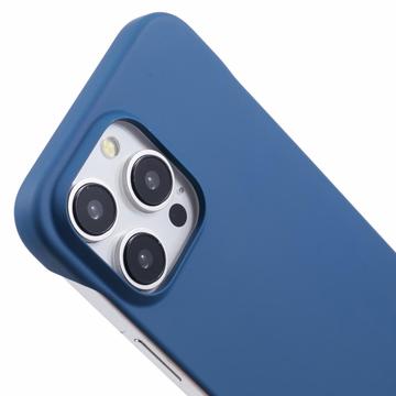 iPhone 16 Pro Max Plastik Cover Uden Sider - Blå