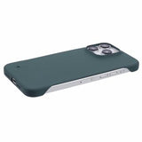 iPhone 16 Pro Max Plastik Cover Uden Sider - Mørkegrøn