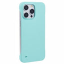 iPhone 16 Pro Max Plastik Cover Uden Sider - Lyse Cyan