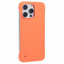 iPhone 16 Pro Max Plastik Cover Uden Sider - Orange