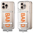 iPhone 16 Pro Max GKK Strop Cover - orange / gennemsigtig