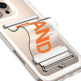 iPhone 16 Pro Max GKK Strop Cover - orange / gennemsigtig