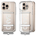 iPhone 16 Pro Max GKK Strop Cover - sølv / gennemsigtig