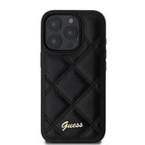 iPhone 16 Pro Max Guess Quiltat Cover - sort