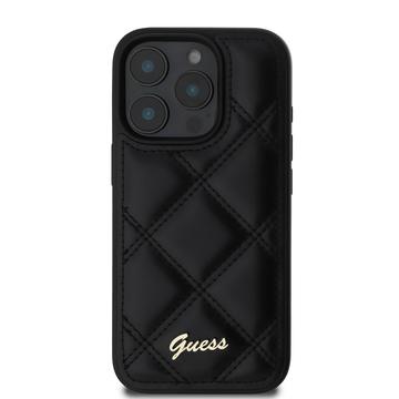 iPhone 16 Pro Max Guess Quiltat Cover - sort