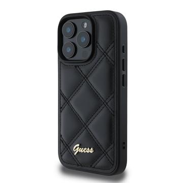 iPhone 16 Pro Max Guess Quiltat Cover - sort