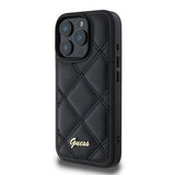 iPhone 16 Pro Max Guess Quiltat Cover - sort