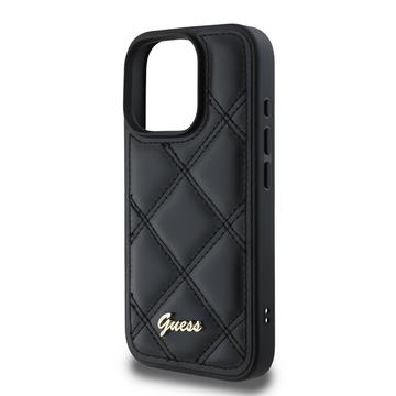 iPhone 16 Pro Max Guess Quiltat Cover - sort