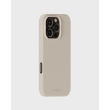 iPhone 16 Pro Max Holdit Silikone Cover - Lys Beige