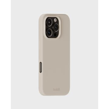 iPhone 16 Pro Max Holdit Silikone Cover - Lys Beige