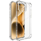 iPhone 16 Pro Max Imak Faldsikkert TPU Cover - Gennemsigtig