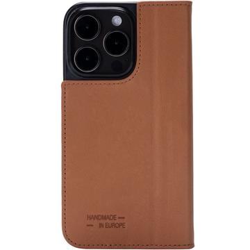 iPhone 16 Pro Max JT Berlin BookCase Tegel Flip Lædercover - Cognac