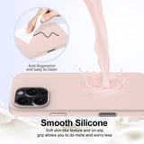 iPhone 16 Pro Max Liquid Silikone Cover - MagSafe Kompatibel - Pink