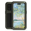 iPhone 16 Pro Max Love Mei Powerful Hybrid Cover - Grøn