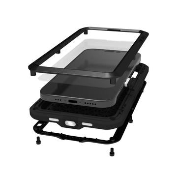 iPhone 16 Pro Max Love Mei Powerful Hybrid Cover - Rød