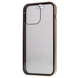 iPhone 16 Pro Max Magnetisk Cover med Hærdet Glas - Privatliv - Guld