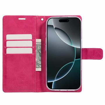 iPhone 16 Pro Max Mercury Goospery Blue Moon Pung etui - Hot Pink