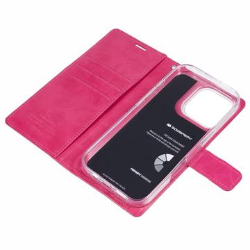 iPhone 16 Pro Max Mercury Goospery Blue Moon Pung etui - Hot Pink