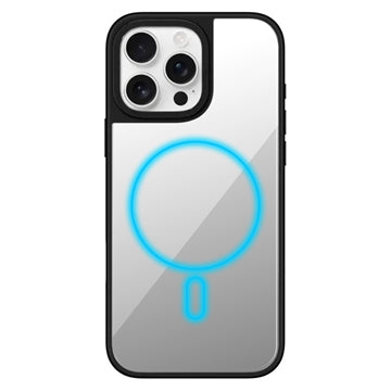 iPhone 16 Pro Max Spejl Cover - MagSafe-kompatibel - Sort