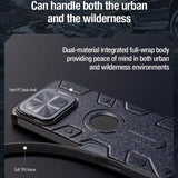 iPhone 16 Pro Max Nillkin CamShield Armor Prop Hybrid Cover - MagSafe-kompatibel - Sort
