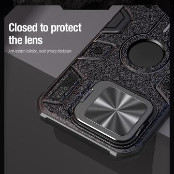iPhone 16 Pro Max Nillkin CamShield Armor Prop Hybrid Cover - MagSafe-kompatibel - Grøn