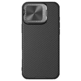 iPhone 16 Pro Max Nillkin CamShield Prop Hybrid Cover - Sort