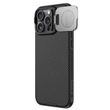 iPhone 16 Pro Max Nillkin CamShield Prop Hybrid Cover - Sort
