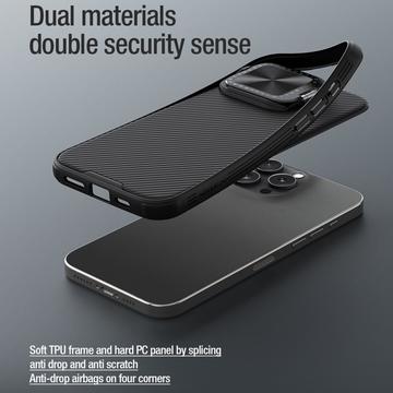iPhone 16 Pro Max Nillkin CamShield Prop Hybrid Cover - Blå