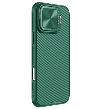 iPhone 16 Pro Max Nillkin CamShield Prop Hybrid Cover - Grøn