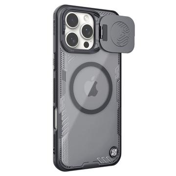 iPhone 16 Pro Max Nillkin IceBlade Prop Magnetisk Cover - MagSafe-kompatibel, skydelåg til linse - Sort