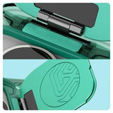 iPhone 16 Pro Max Nillkin IceBlade Prop Magnetisk Cover - MagSafe-kompatibel, skydelåg til linse - Sort