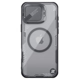 iPhone 16 Pro Max Nillkin IceBlade Prop Magnetisk Cover - MagSafe-kompatibel, skydelåg til linse - Sort