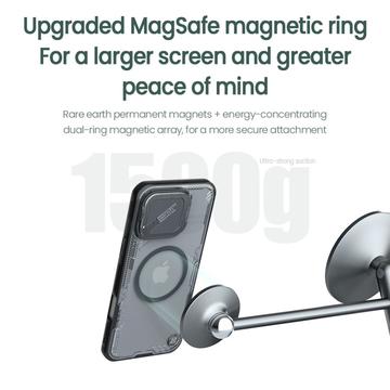 iPhone 16 Pro Max Nillkin IceBlade Prop Magnetisk Cover - MagSafe-kompatibel, skydelåg til linse - Grøn