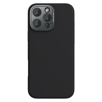 iPhone 16 Pro Max Nillkin LensWing Pro flydende silikone cover - MagSafe-kompatibel - Sort