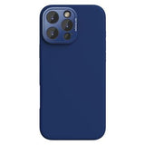 iPhone 16 Pro Max Nillkin LensWing Pro flydende silikone cover - MagSafe-kompatibel - Blå