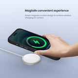 iPhone 16 Pro Max Nillkin LensWing Pro flydende silikone cover - MagSafe-kompatibel - Blå