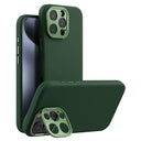 iPhone 16 Pro Max Nillkin LensWing Pro flydende silikone cover - MagSafe-kompatibel - Grøn